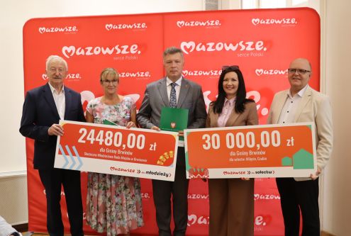 Brwinowski Pałac Kultury gościł 15 czerwca 2026 r. członkinię zarządu województwa mazowieckiego Ann…