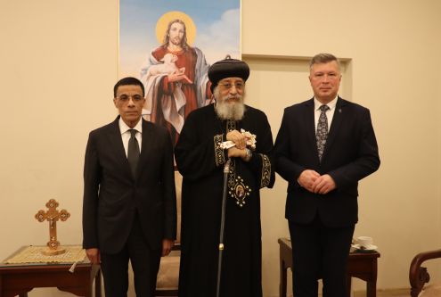 W ostatnich dniach kwietnia przebywał w Polsce Tawadros II, patriarcha Aleksandrii, zwierzchnik K...